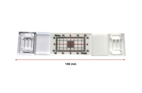Fisurómetro ACRE recto para control de desplazamientos horizontales o verticales