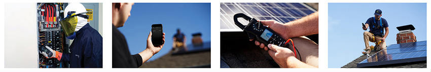 Medidor de tenaza solar FLIR CM65