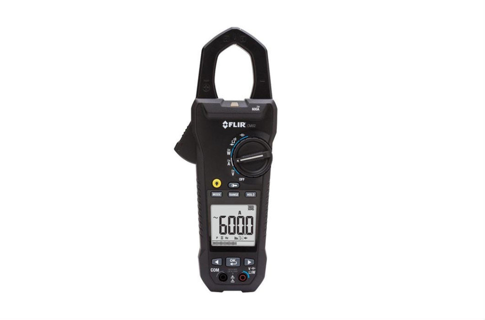 Medidor de tenaza FLIR CM82 600A con modo VFD