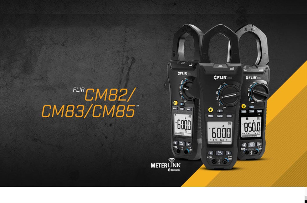 Medidor de tenaza FLIR CM82 600A con modo VFD