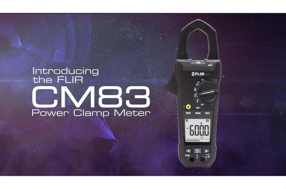 Medidor de tenaza FLIR 600A CM83 con Bluetooth Meterlink