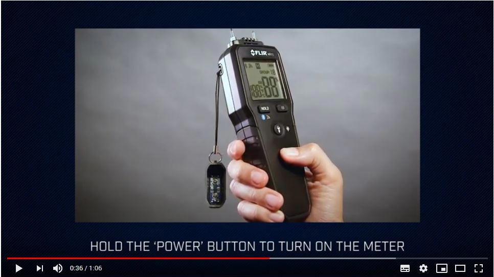 Medidor de humedad FLIR MR55