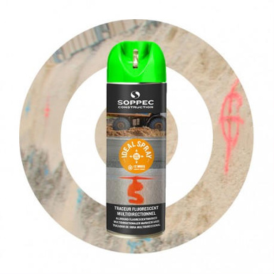 Spray de pintura 360º IDEAL Verde SOPPEC