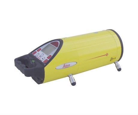 Láser de tuberías Leica Piper 200 con control remoto y tablilla de puntería