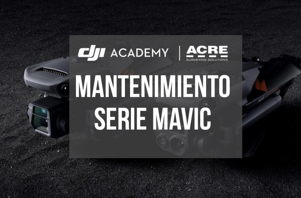 Conocimiento General de la Aeronave y mantenimiento básico serie Mavic