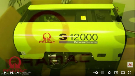 Generador de gasolina S12000 PRAMAC para cargar baterías AGRAS T10 / T30
