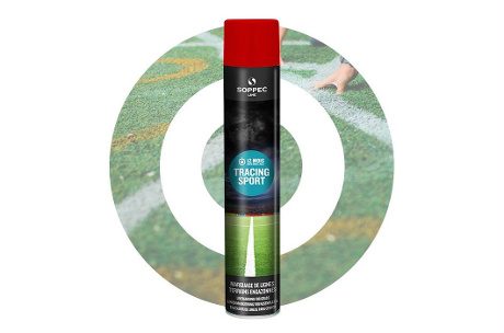 Spray de señalización TRACING SPORT SOPPEC Rojo