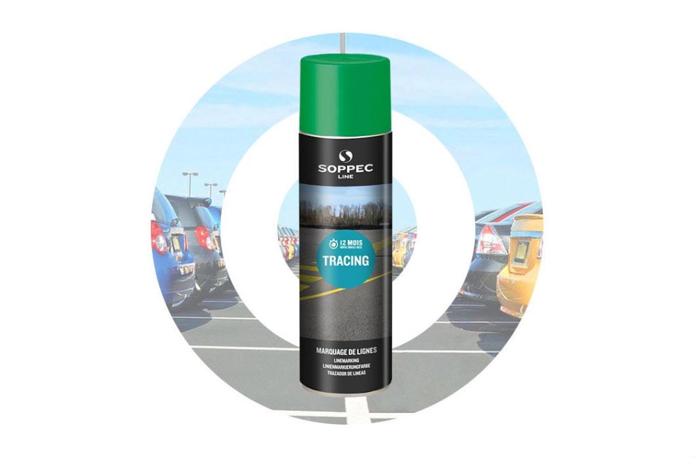 Trazador de líneas industrial TRACING SOPPEC Verde