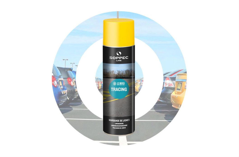Trazador de líneas industrial TRACING SOPPEC Amarillo