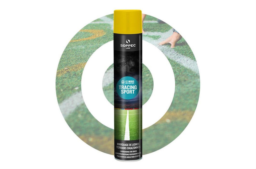 Spray de señalización TRACING SPORT SOPPEC Amarillo