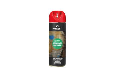 Spray de señalización STANDARD MARKER Rojo SOPPEC