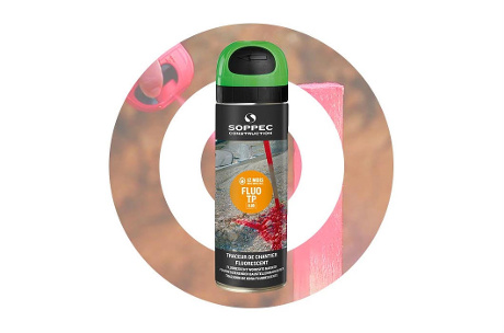 Spray pintura fluorescente FLUO TP. Verde SOPPEC
