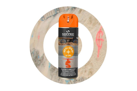 Spray de pintura 360º IDEAL Naranja SOPPEC