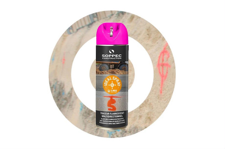 Spray de pintura 360º IDEAL Cereza SOPPEC