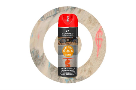 Spray de pintura 360º IDEAL Rojo SOPPEC