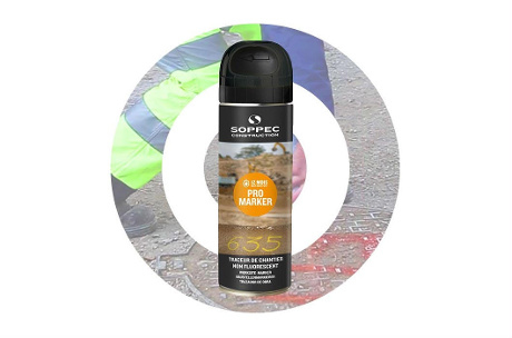 Spray de pintura PROMARKER Negro SOPPEC