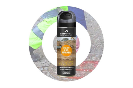 Spray de pintura PROMARKER Gris SOPPEC
