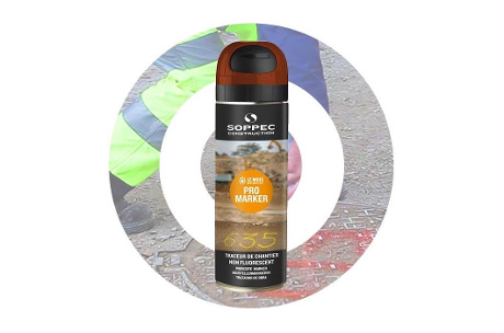 Spray de pintura PROMARKER Marrón SOPPEC
