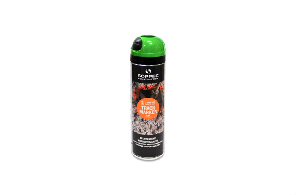 Spray de señalización para obra fluorescente SOPPEC TRACK MARKER Verde