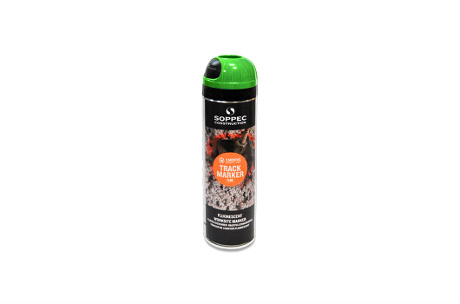 Spray de señalización para obra fluorescente SOPPEC TRACK MARKER Verde